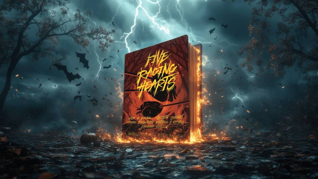 My first Novelette, Now Published in Five Raging Hearts